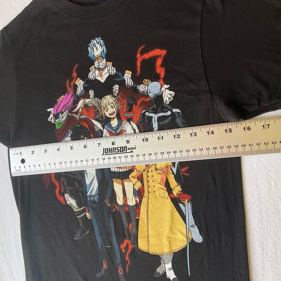Funimation My Hero Academia Men’s Short Sleeve T-shirt size XS, Black, Horikoshi - Picture 3 of 7